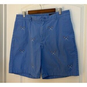 Vineyard Vines Mens Club Shorts SZ 36 Lacrosse 9" Inseam Preppy Casual Coastal